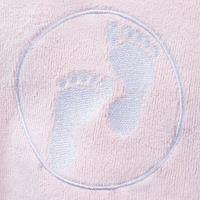 Two Bare Feet Kids Towelling Changing Robe - Light Pink Extra Image 3 Preview
